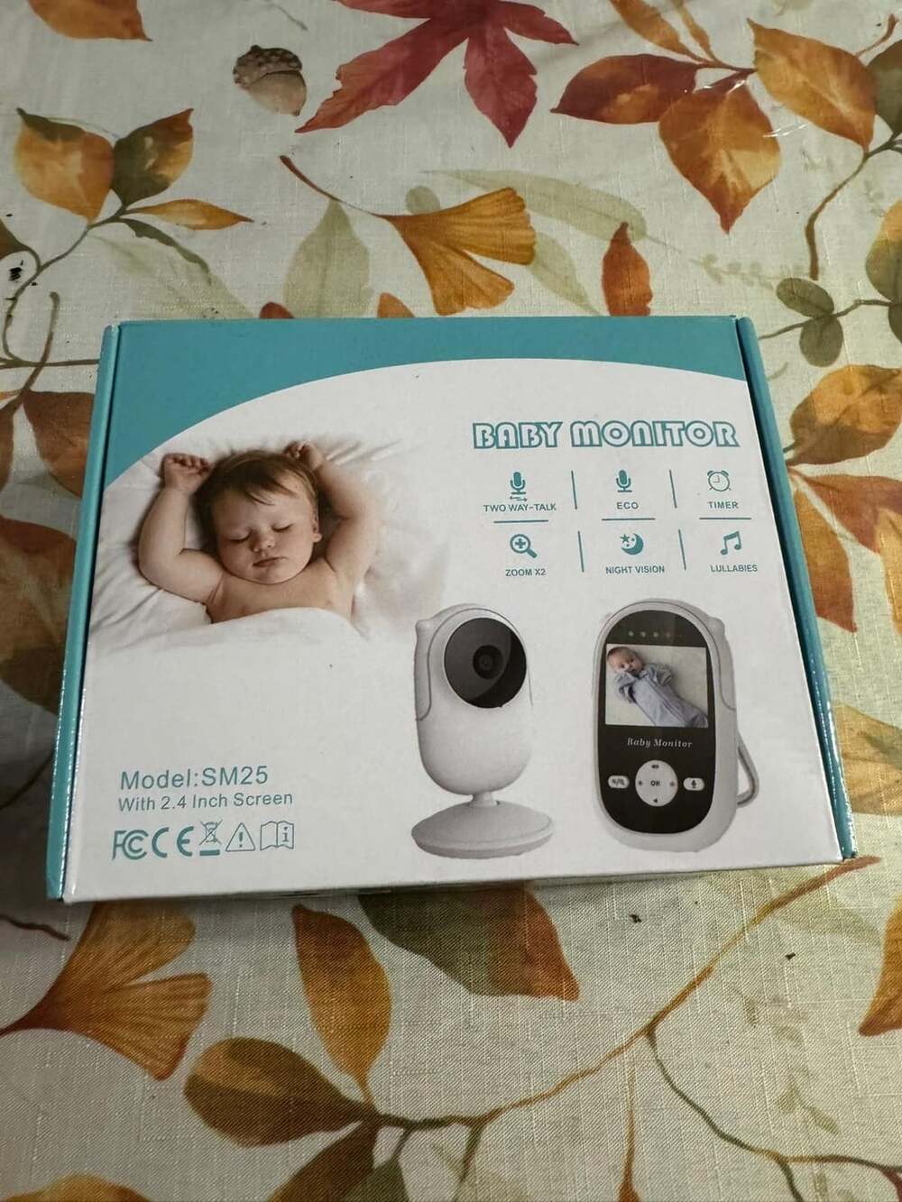 BABY MONITOR MODEL : SM25 W/ 2.4 INCH SCREEN